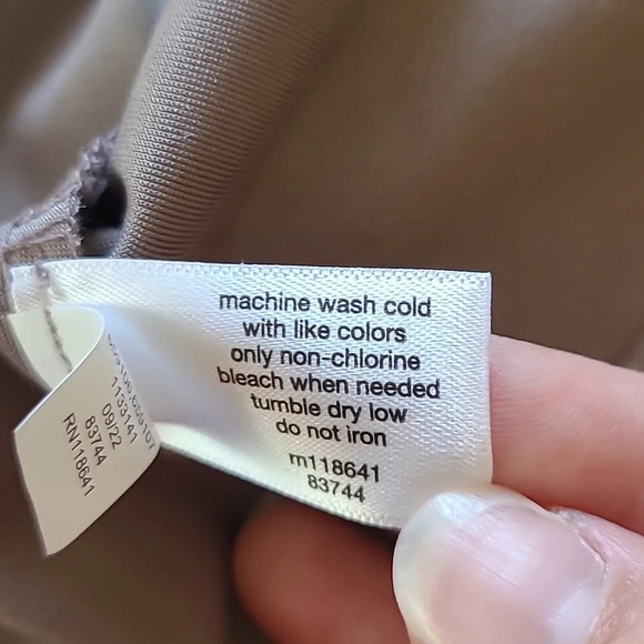 Lane Bryant Gunmetal Velour Top - Size 18/20 - Picture 7 of 7